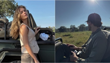 Αμαλία Κωστοπούλου: Για σαφάρι στη Νότια Αφρική με το αγόρι της