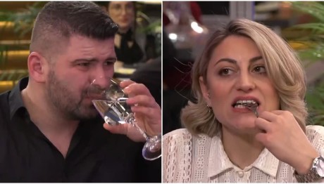 First Dates: Εκείνος πνιγόταν, εκείνη συνέχιζε το φαγητό