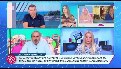 Γιώργος Λιάγκας Κατερίνα Καινούργιου Ανδρέας Μικρούτσικος