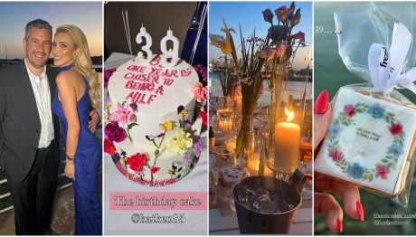 Κατερίνα Καινούργιου: Το λαμπερό δείπνο για τα γενέθλιά της πλάι στο κύμα