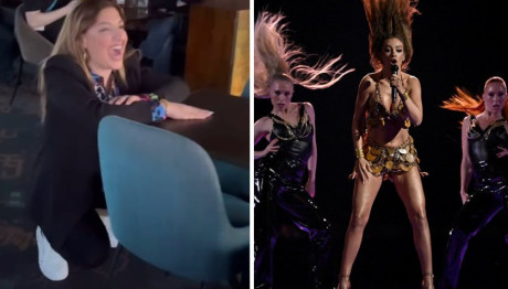 Eurovision: Η Αντίδραση Της Παπαρίζου Βλέποντας Τη Φουρέιρα