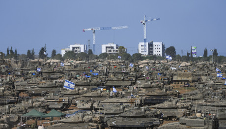 Ισραήλ τανκς σύνορα με Γάζα