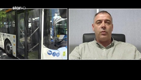 Απίστευτο βίντεο STAR: Λεωφορείο κυκλοφορούσε με ανοιχτή πόρτα