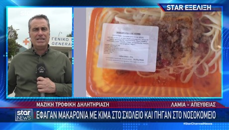 Τροφική Δηλητηρίαση Λαμία
