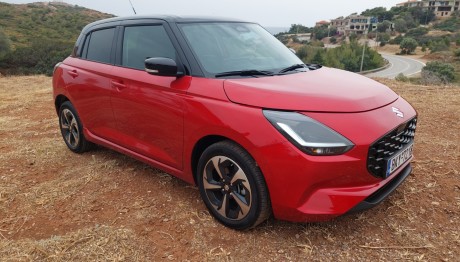 Σύντομη δοκιμή του νέου Suzuki Swift 1,2 Hybrid στην χώρα μας