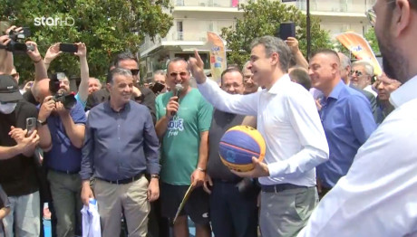 Μητσοτάκης - Αγρίνιο: Πάμε Για Τρίποντο Στις Ευρωεκλογές