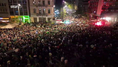 Παναθηναϊκός: Πανηγυρισμοί Σε Όλη Την Ελλάδα Για Τον 7άστερο