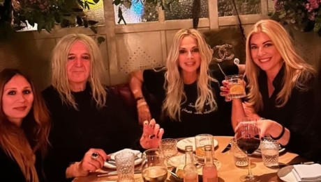 Άννα Βίσση: Το δείπνο στο Λονδίνο με Καρβέλα και Φερεντίνου