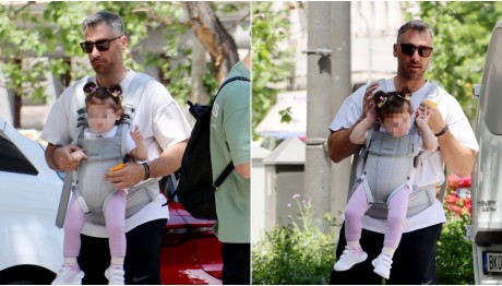 Τρυφερός ο μπαμπάς Γιούρκας Σεϊταρίδης- Η βόλτα με την κόρη του