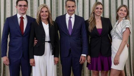 Κυριάκος Μητσοτάκης Μαρέβα παιδιά