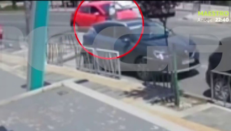 Βίντεο Από Την Παράσυρση Μητέρας Και Μωρού Στη Θεσσαλονίκη