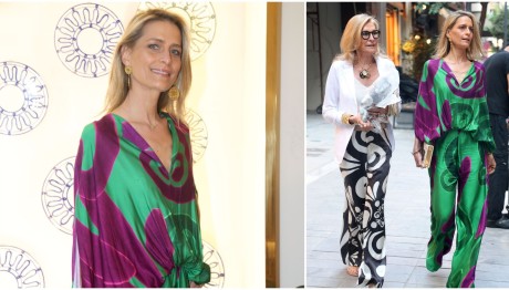 Τατιάνα Μπλάτνικ: Στο κέντρο με τη μητέρα της- Η εντυπωσιακή της εμφάνιση