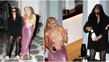 Τούνη - Αλεξανδράκη: Η βραδινή τους έξοδος σε μπαρ της Μυκόνου