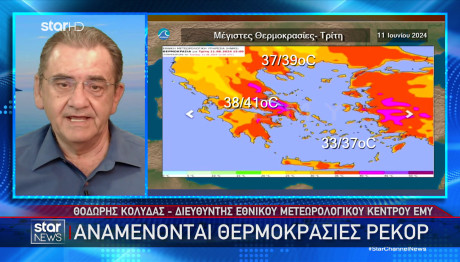 Καιρός: Έρχονται Θερμοκρασίες Ρεκόρ - Οι Κόκκινες Περιοχές
