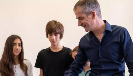 Μπακογιάννης: Ο γιος του, Παύλος ψήφισε για πρώτη φορά