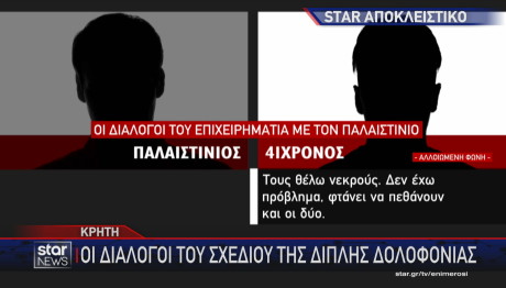Κρήτη: Το σχέδιο της διπλής δολοφονίας