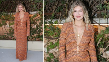 Κλέλια Ανδριολάτου: Mε boho φόρεμα σε επίσημη κινηματογραφική πρεμιέρα