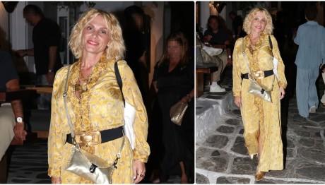 Στη Μύκονο η Ελεωνόρα Ζουγανέλη, χωρίς τον σύντροφό της