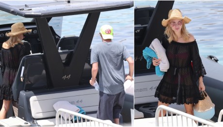 Δούκισσα Νομικού και Δημήτρης Θεοδωρίδης στη Μύκονο- Η βόλτα με σκάφος