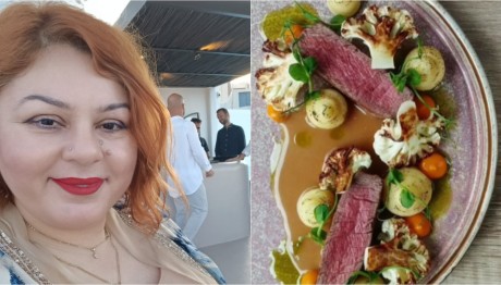 Γεωργία Μπετχαβά: Εντυπωσιάζουν Τα Πιάτα Της Στη Σαντορίνη