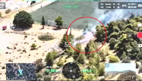 Γλυκά Νερά: Βίντεο Από Την Έναρξη Της Φωτιάς