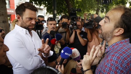 Κασσελάκης: Συνάντηση Με Τους Εργαζόμενους Της Αυγής