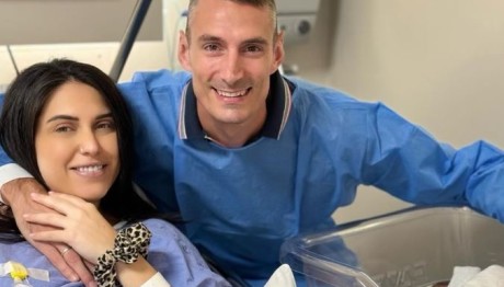 Παναγιώτης Τριβυζάς: Γέννησε η σύζυγός του- Το όνομα της κόρης τους