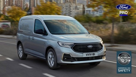 Ford Transit Connect: Βραβεύτηκε για την ασφάλεια του  