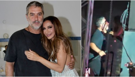 Βανδή: Τα λόγια και το φιλί στον Μπισμπίκη στη συναυλία της στο Πέτρας