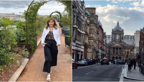 Μάρα Ζαχαρέα: Το ταξίδι της στο εξωτερικό και την πόλη των Beatles