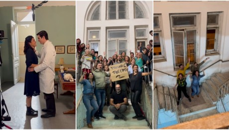 «Ψυχοκόρες»: Όσα έγιναν backstage στο τελευταίο γύρισμα της σειράς