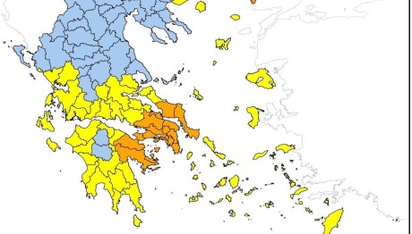 χάρτης κινδύνου πυρκαγιάς