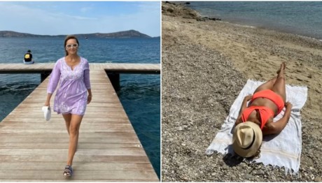 Μάρα Ζαχαρέα: Τα καλοκαιρινά στιγμιότυπα από τις διακοπές της
