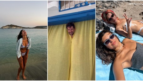 Ορφέας Αυγουστίδης - Δανάη Παππά: Στην Κίμωλο μαζί με ηθοποιό του Σασμού