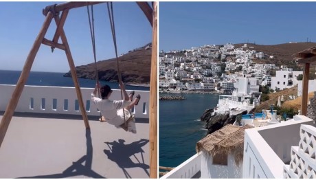 Μπέττυ Μαγγίρα: Ερωτευτήκαμε κι εμείς την Αστυπάλαια, από τα stories της