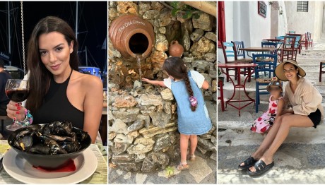 Νικολέττα Ράλλη: Μας ταξιδεύει σε Νάξο & Αμοργό, μαζί με την κόρη της