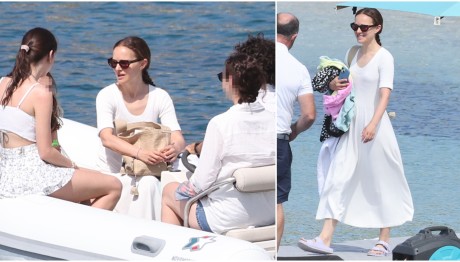 Natalie Portman: Στη Μύκονο Με Την 7χρονη Κόρη Της