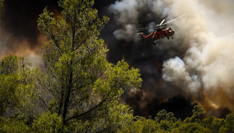 Φωτιά Στη Ροδόπη - Εστάλη Μήνυμα Για Εκκένωση