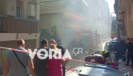 Νεκρή εντοπίστηκε ηλικιωμένη έπειτα από φωτιά σε διαμέρισμα