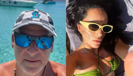 Γιώργος Λιάγκας - Μαρία Αντωνά: Διακοπές μαζί στην Τήνο