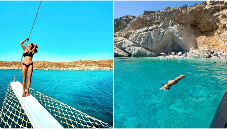 Μαρίνα Βερνίκου: Οι βουτιές στις Σεϋχέλλες - Με σκάφος σε Ικαρία και Πάτμο