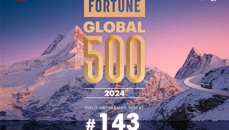 BYD: Στη λίστα Fortune Global 500 του 2024