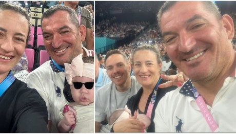 Δήμας - Σκαφίδα: Με την κόρη τους στο Παρίσι για τους Ολυμπιακούς Αγώνες