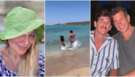 Ζαμπέτογλου- Γαλακτερός: Το άλμπουμ των διακοπών με τα παιδιά στα Κύθηρα