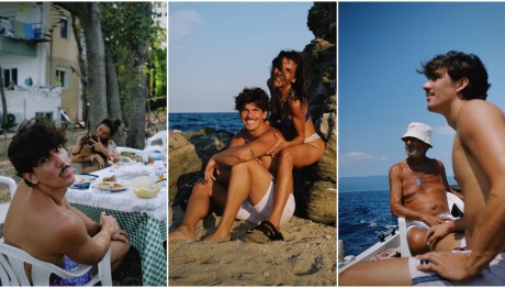 Παύλος Γαλακτερός: Διακοπές στη Χαλκιδική- Η φωτογραφία με τη μητέρα του