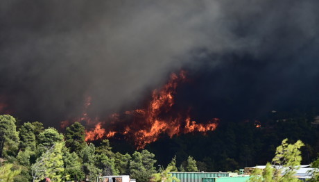 Μέγαρα - Βαρνάβας: Κυκλοφοριακές Ρυθμίσεις Λόγω Φωτιάς