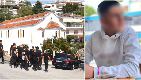Λούνα παρκ Χαλκιδικής: Βουβός ο πόνος στην κηδεία του 19χρονου στη Βέροια