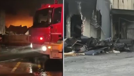 Νεοχωρούδα: Κάηκε ολοσχερώς μια από τις μεγαλύτερες βιομηχανίες αβγών