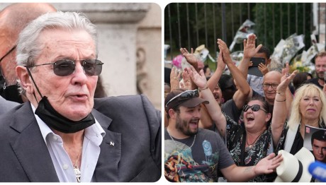 Αλέν Ντελόν: Απούσα Από Την Κηδεία Η Σύντροφός Του