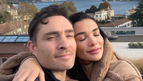 Ed Westwick - Amy Jackson